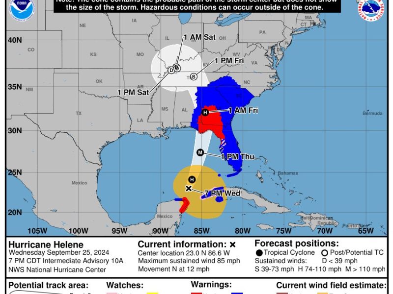 Several metro area school districts close early due to Hurricane Helene