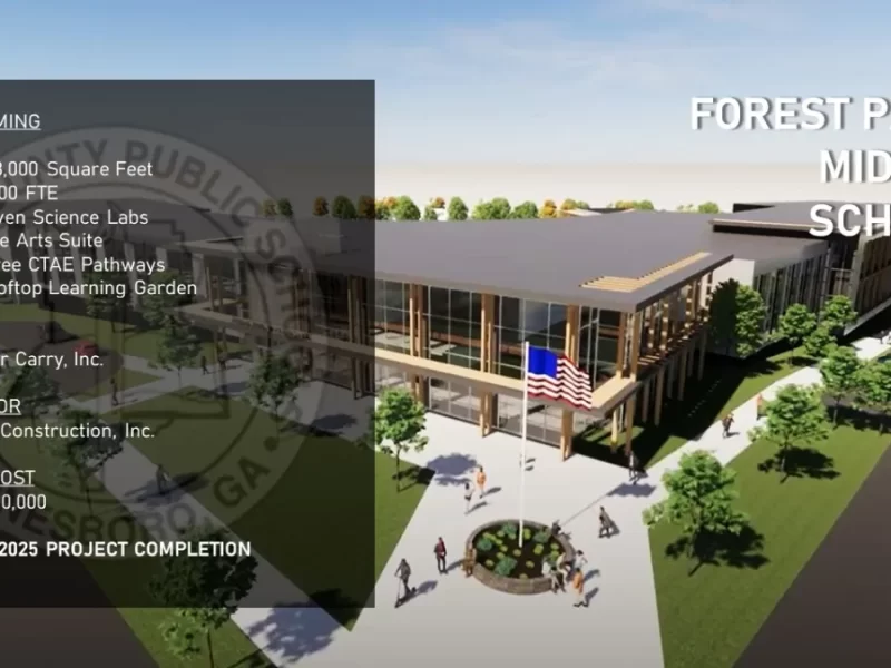 Opening of new Forest Park Middle School delayed